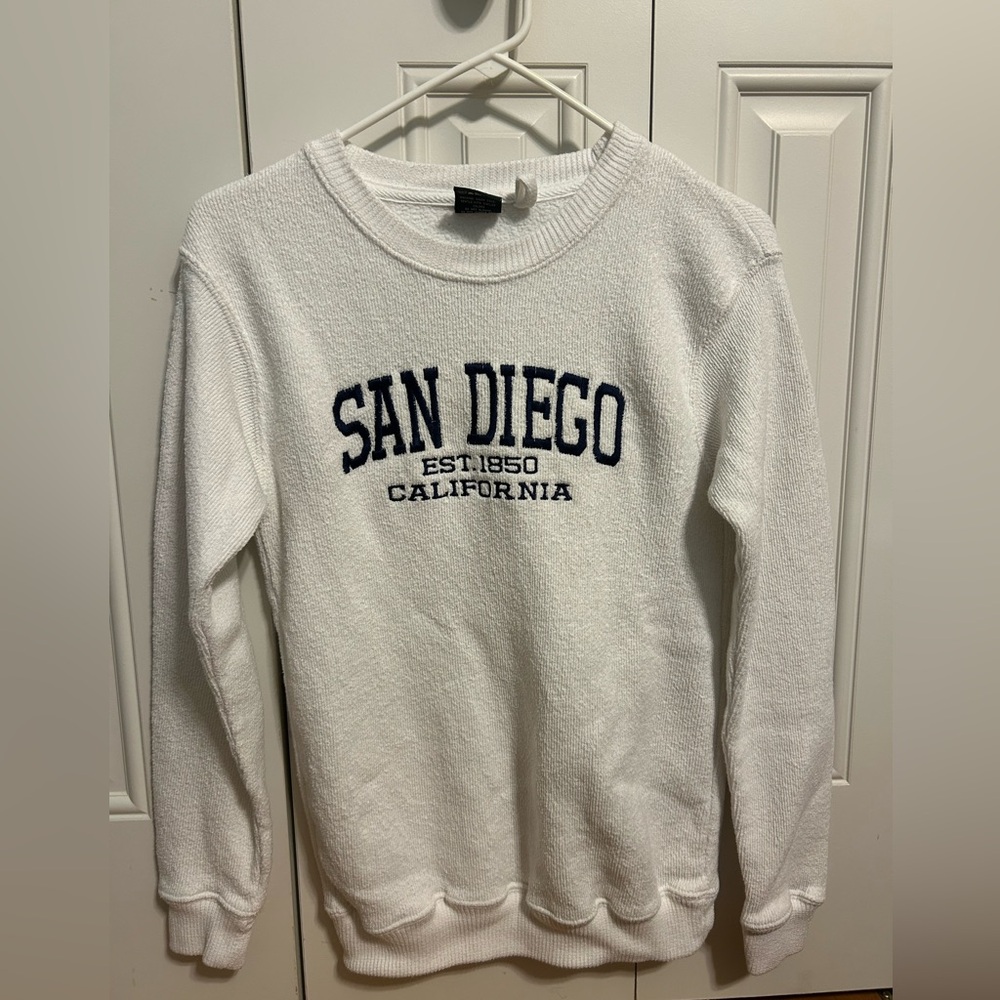 White San Diego Sweatshirt